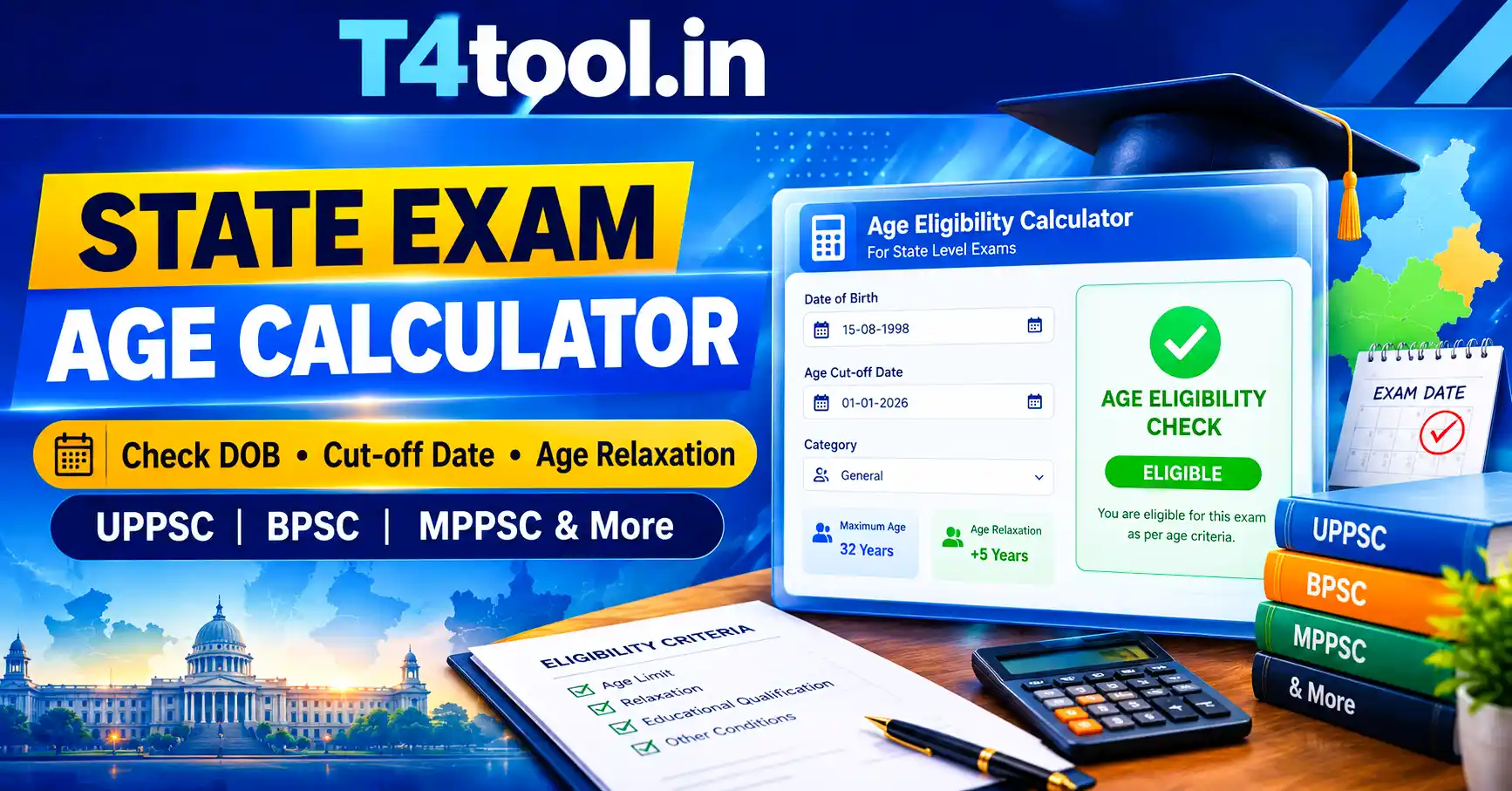 State Exam Age Calculator